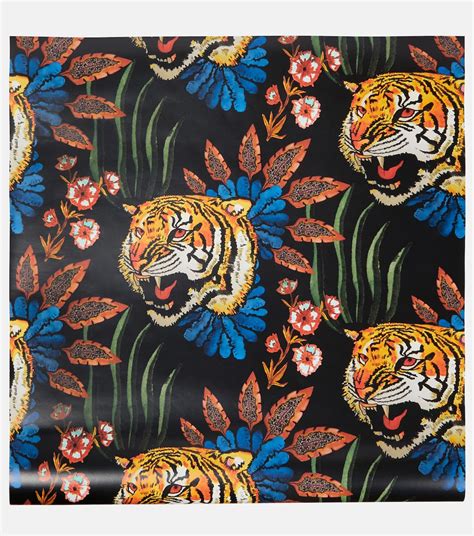 gucci wallpaper home decor|gucci tiger face wallpaper.